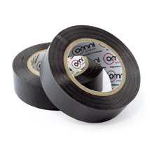 PVC Coloured Packaging Tape Black Omni 12mm x 66m
