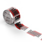 Barrier Tape Omni  (Danger) 72mm x 100m  Red/White Double Sided