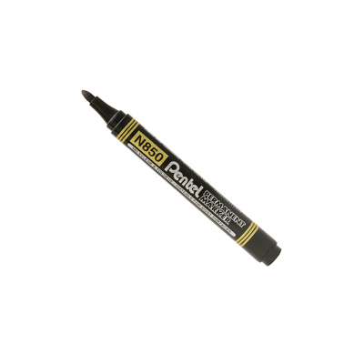 Pentel Markers N850 Fine Black {12 per pack}