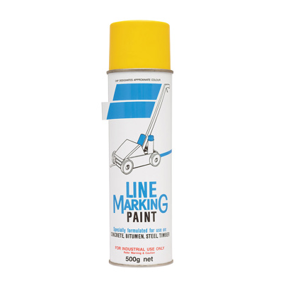 Line Marking Paint 500g Yellow