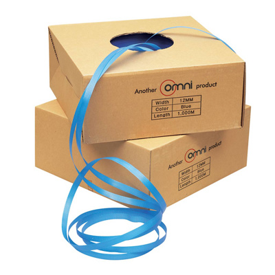 Poly Strapping in Dispenser Box Omni 12mm x 1000m  Blue