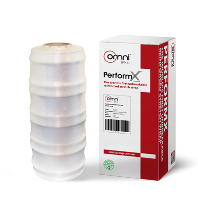 PerformX Reinforced Machine Stretch Pallet Wrap Non PPS 450mm x 1320m
