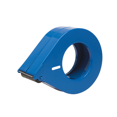 Tear Drop Tape Dispenser Metal Blue Omni 50mm Wide 