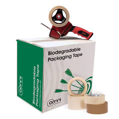 Biodegradable Packaging Tape Omni 48mm x 75m Clear