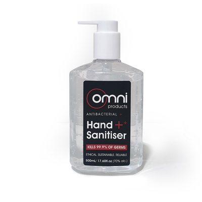 Hand Sanitiser 70% alc. 500ml x 12 bottles/ctn