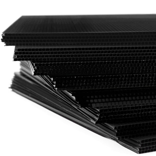 Fluteboard Sheets 3.0mm 1220mm x 2440mm Black