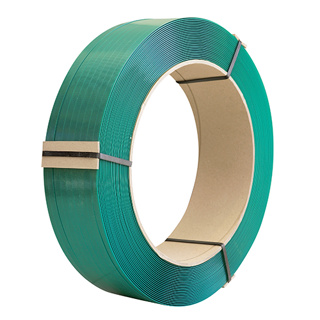 Polyester Strapping Omni 9mm x 3000m x 0.6mm Green Embossed