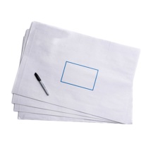 Utility Mailing Bags Jiffy White U4 240mmW (Opening) x 340mmL + 50mm Flap 200/ctn
