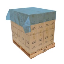 Plastic Pallet Top Sheets BLUE 1680mm x 1680mm HDPE 250 per roll