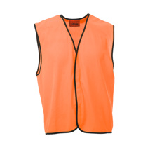 Safety Vest Orange X Large (Non-Reflective)