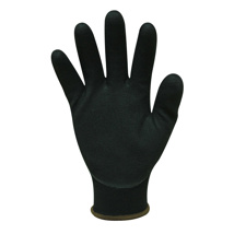 Gloves Black Grip Nitrile Coated – 2XLarge