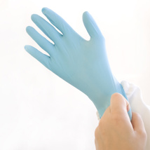 Nitrile Gloves Soft Powder Free Blue Micro Textured Small 100/ctn 