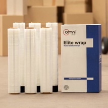 Elite Plus Hand Stretch Pallet Wrap Clear 500mm x 500m 