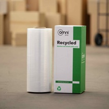 Recycled Machine Stretch Pallet Wrap Cast Clear 500mm x 1400m x 20um