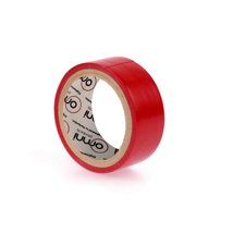 PVC Coloured Packaging Tape Red Omni 24mm x 66m