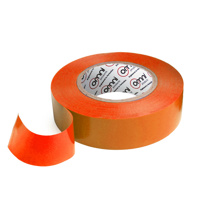Polypropylene Coloured Packaging Tape Red Omni 12mm x 66m
