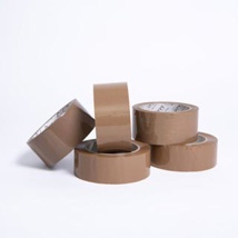 Packaging Tape Omni PPA30 Hot Melt Adhesive 38mm x 100m Brown