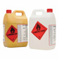 Flammable Liquid 3 Label – Perforated Dangerous Goods Stickers 50mm x 50mm 1000/Roll