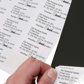 A4 Sheet Printer Labels White 24 label/sheet 70mm x 36mm 100 Sheets/Ctn